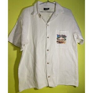 its 5 o clock somewhere Print Button Down large Shirt